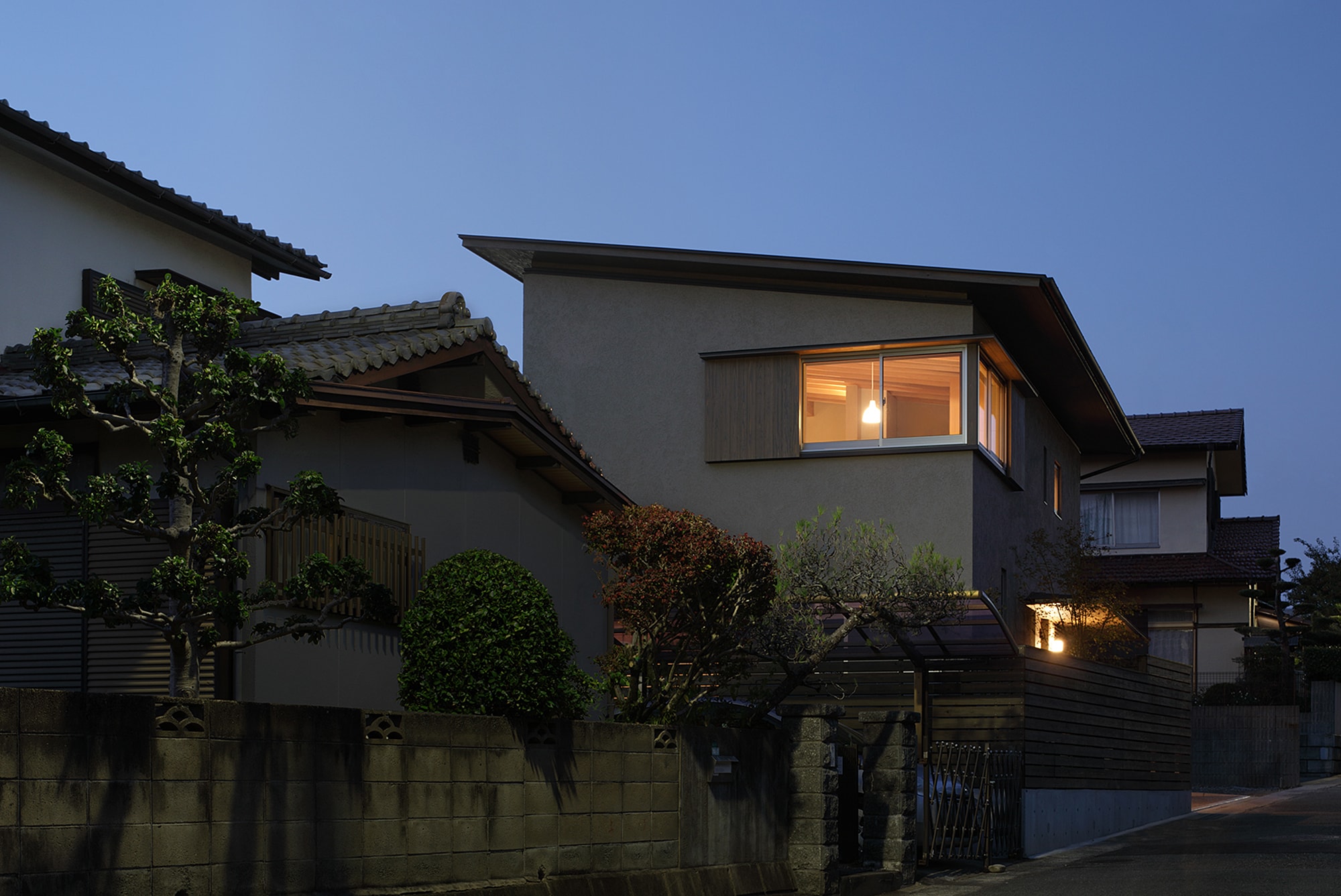 松山の家の建築写真